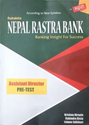 According to New Syllabus of Nepal Rastra Bank with past examination questions along with suggested answers that will help the students to gain additional confidence in the topics.