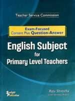 This book provides exam-focused content tailored for primary level English teachers, featuring comprehensive questions and answers to support effective preparation for the Teacher Service Commission examinations.